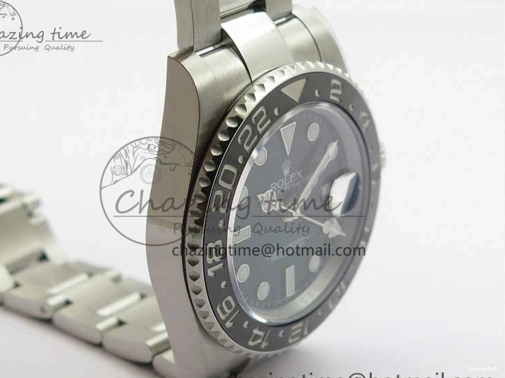 Master Black GMT A3186 Black Best II 116710LN Steel SS on Edition Bracelet 316L ROF Ceramic Dial 0422